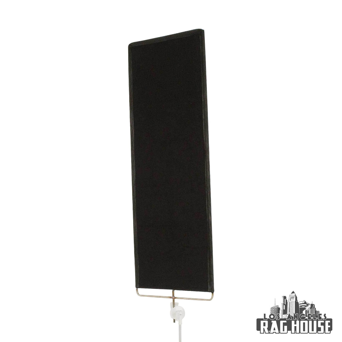 24"x60" Solid Black Flag Cutter by LA Rag House - solid black cutter flag