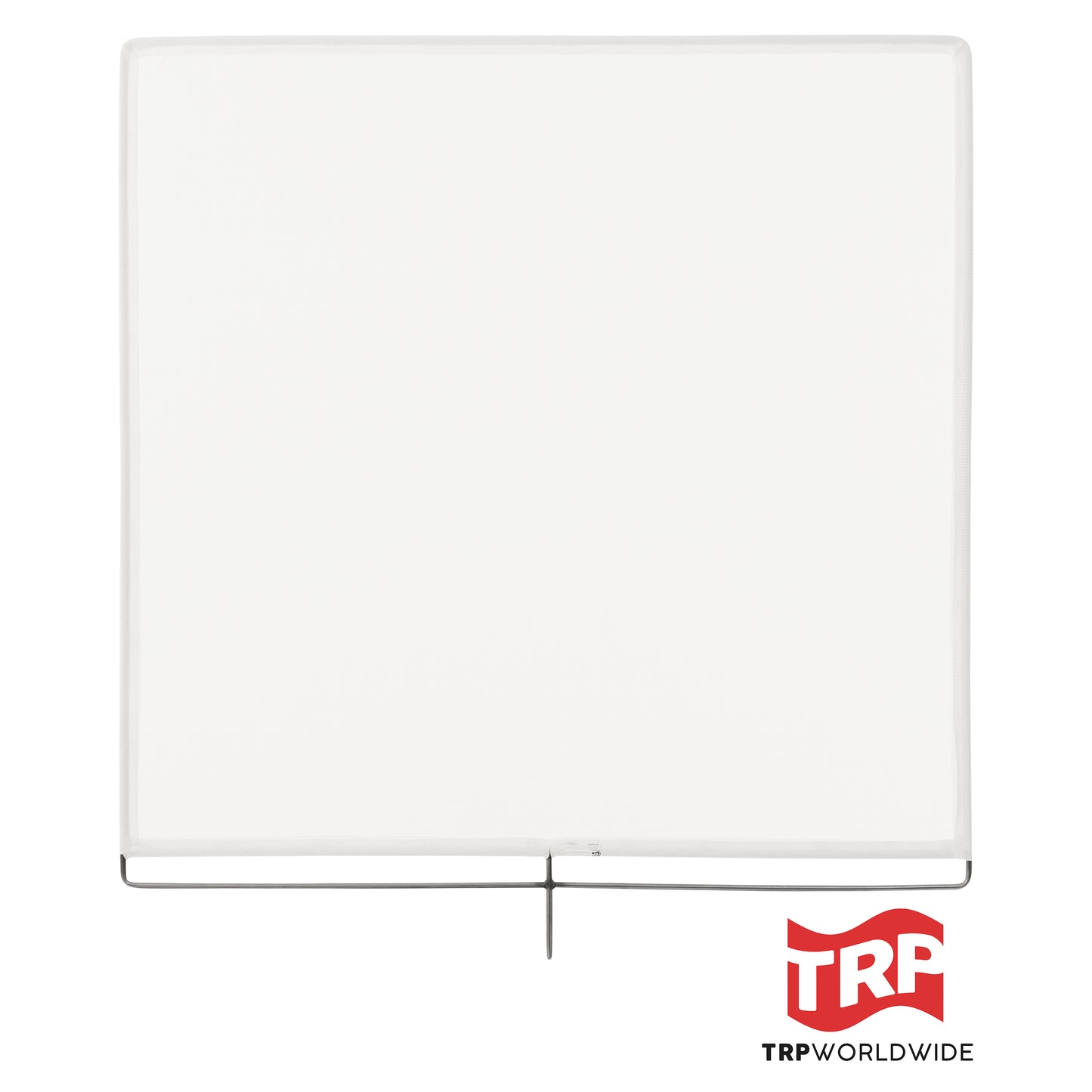 40" X 40" White Polysilk