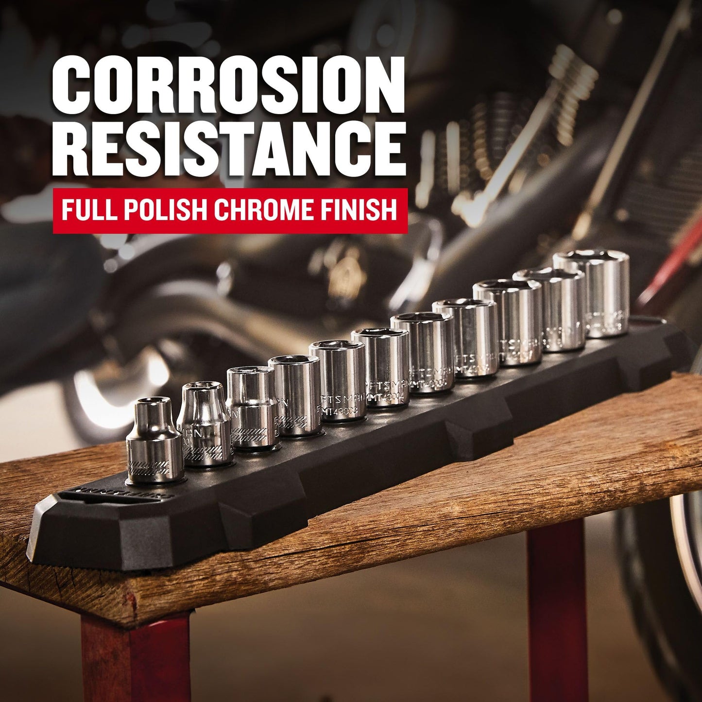 CRAFTSMAN 10mm Socket, Metric, 1/4-Inch Drive