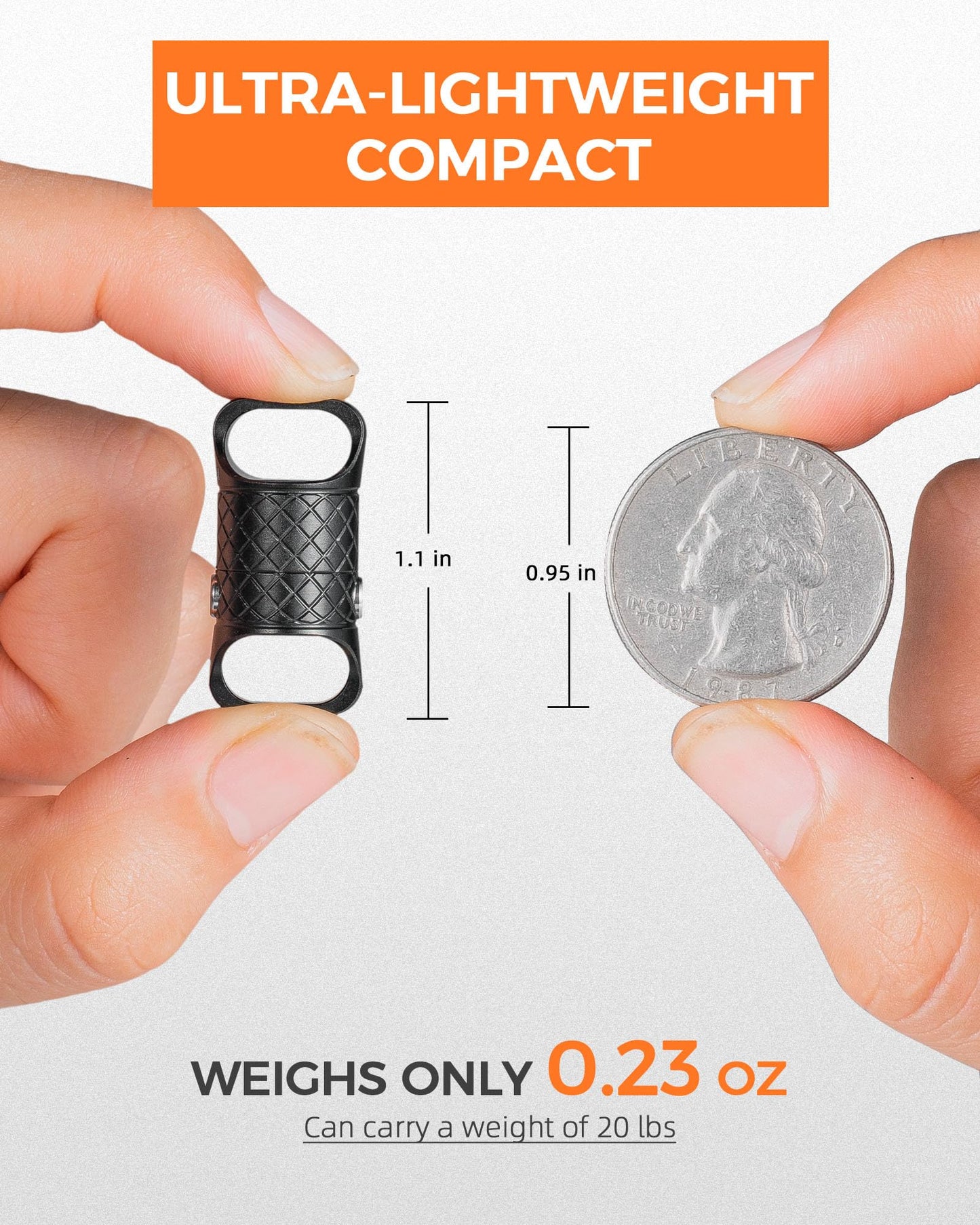 Magnetic Quick Release Keychain