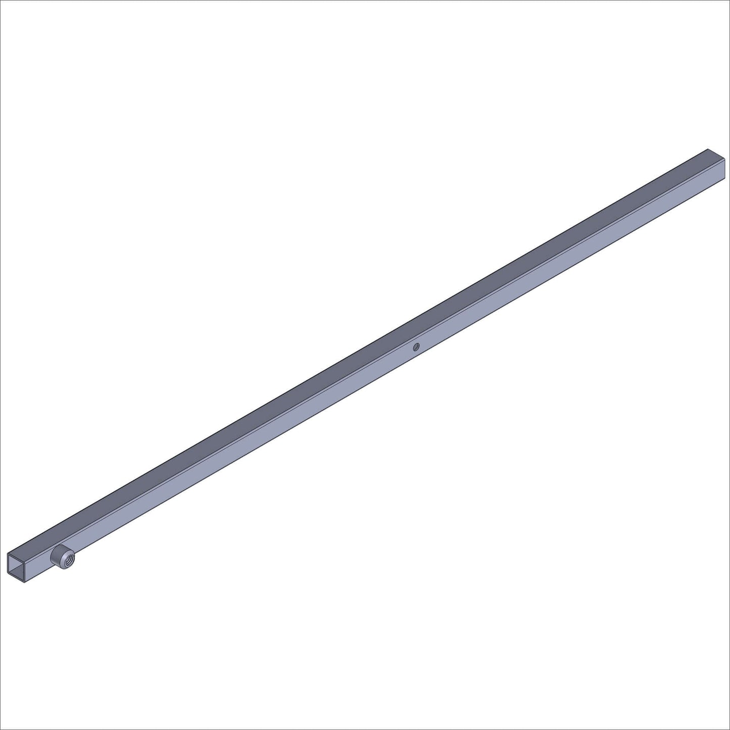 PN 25008 - HOLLYWOOD BABY LOWER RML WMT, ST, .75SQ, @29.5"