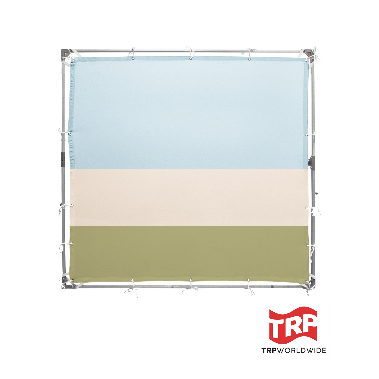 12' X 12' TRI-BOUNCE™ - Blue/Natural/Green