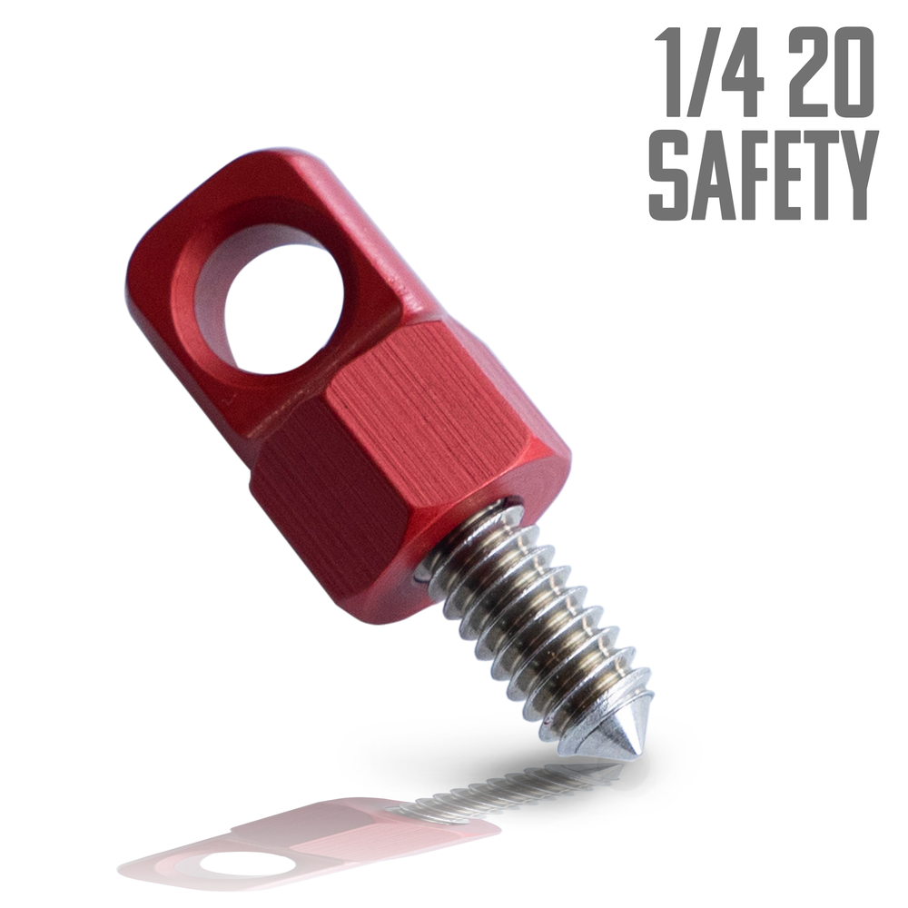 10-Pack Heavy-Duty Eye Bolts With Nuts – 1/4 Inch-20 X 4 Inch, Zinc Plated Steel, Hex Head