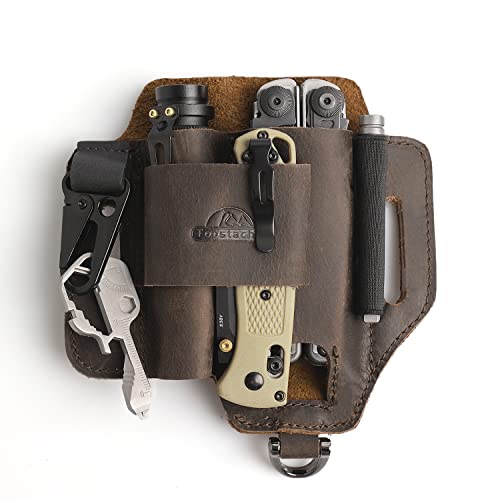 Brown Leather Multitool Pouch Grip Support Store