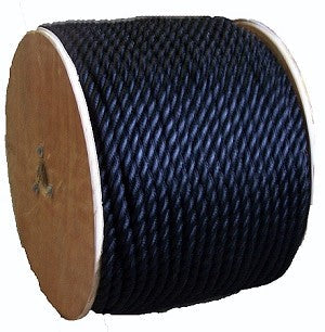 3/8" x 600' Black Multiline Rope - Grip Support Store