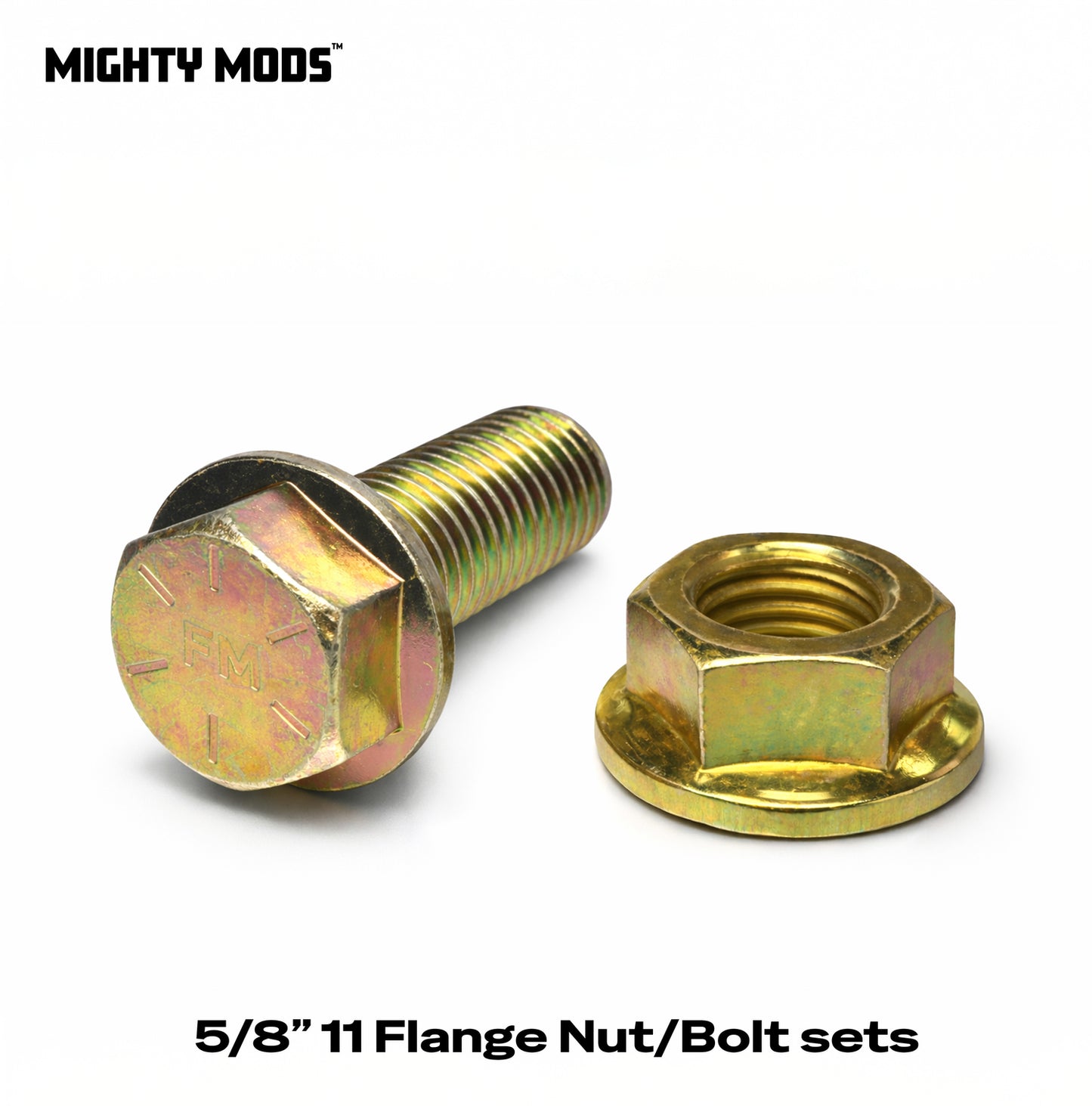 MIGHTYMODS 5/8"-11 FLANGE NUT/BOLT SET - 1 1/4"