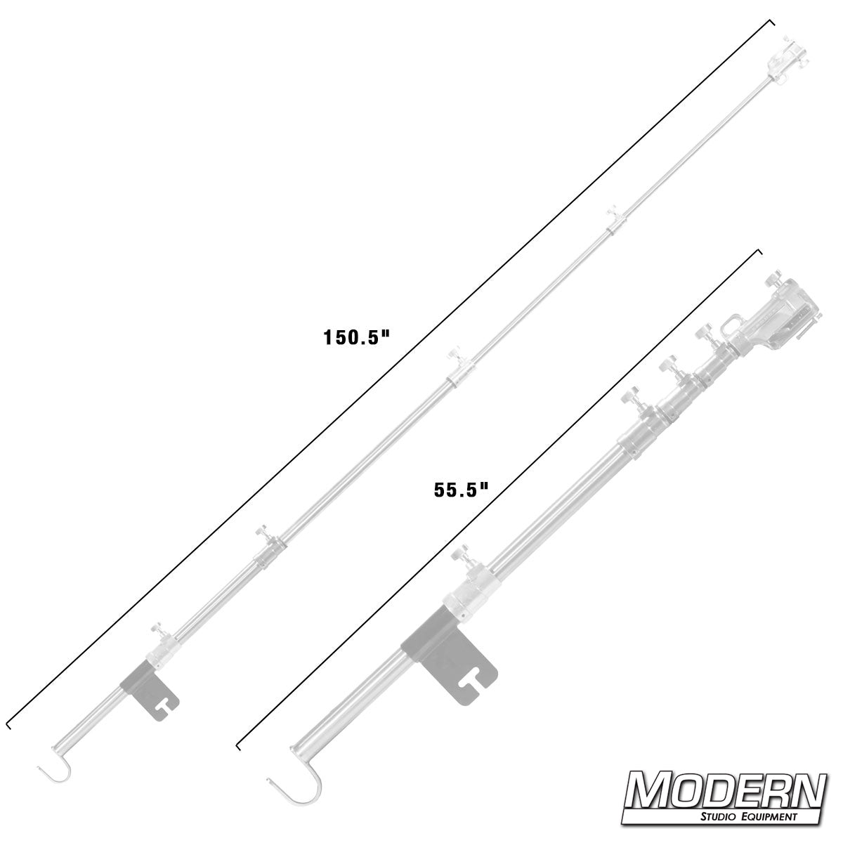 Telescoping Combo Boom Arm - Grip Support Store