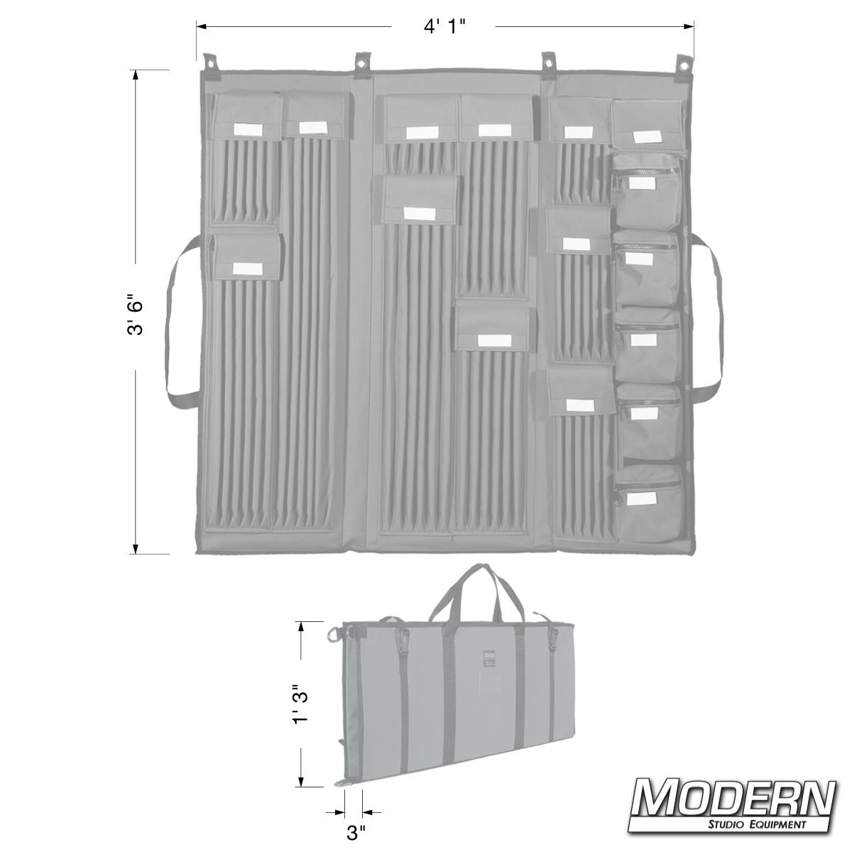 3 Fold Deluxe 5/8" Rod Bag
