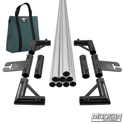 12-Foot x 12-Foot Breakdown Frame for Speed-Rail® with Green bag – Heavy-Duty Grip Frame for Film Lighting and Rigging | Modern Studio Equipment
