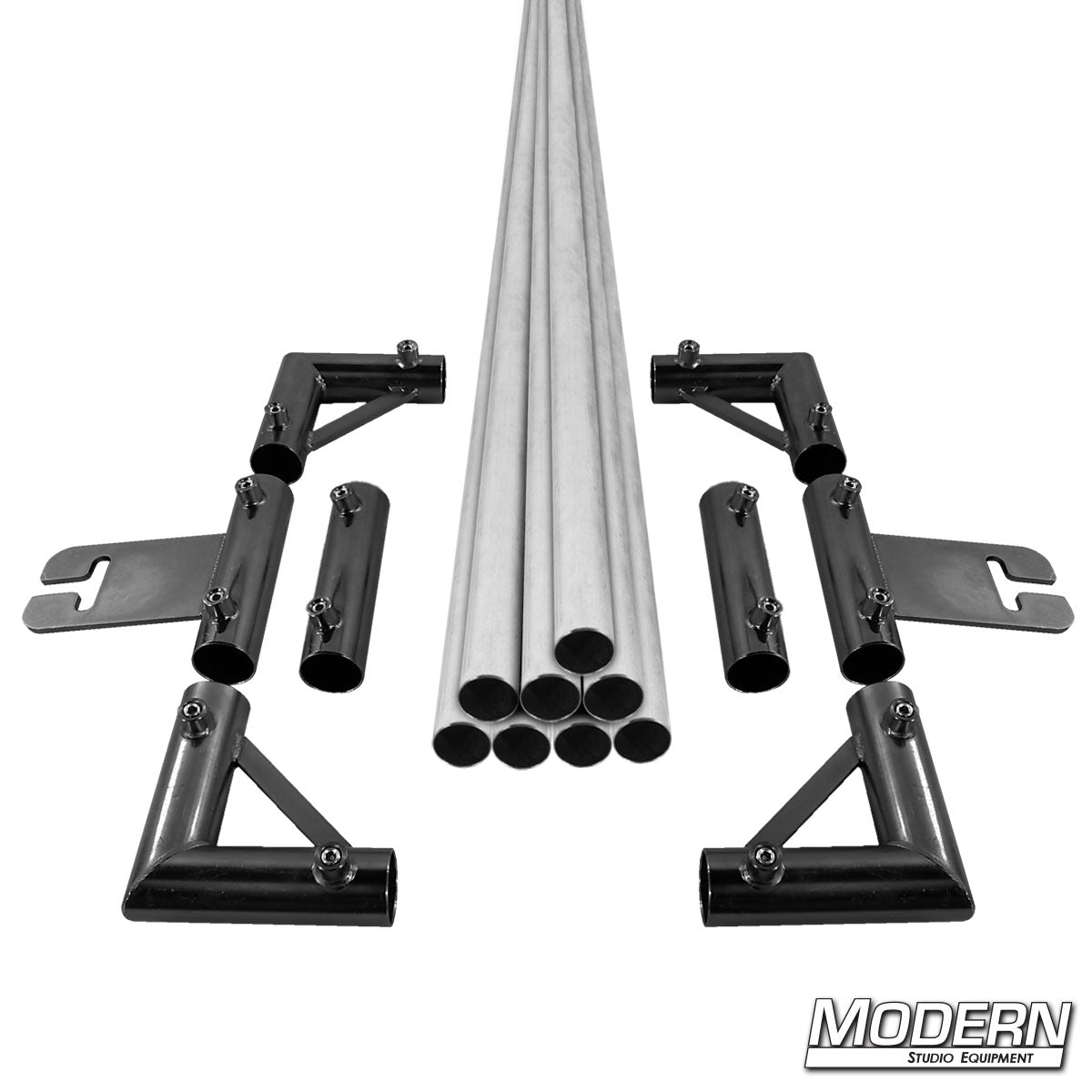 Modern Studio 12 x 12 Speed-Rail breakdown frame for professional lighting setups