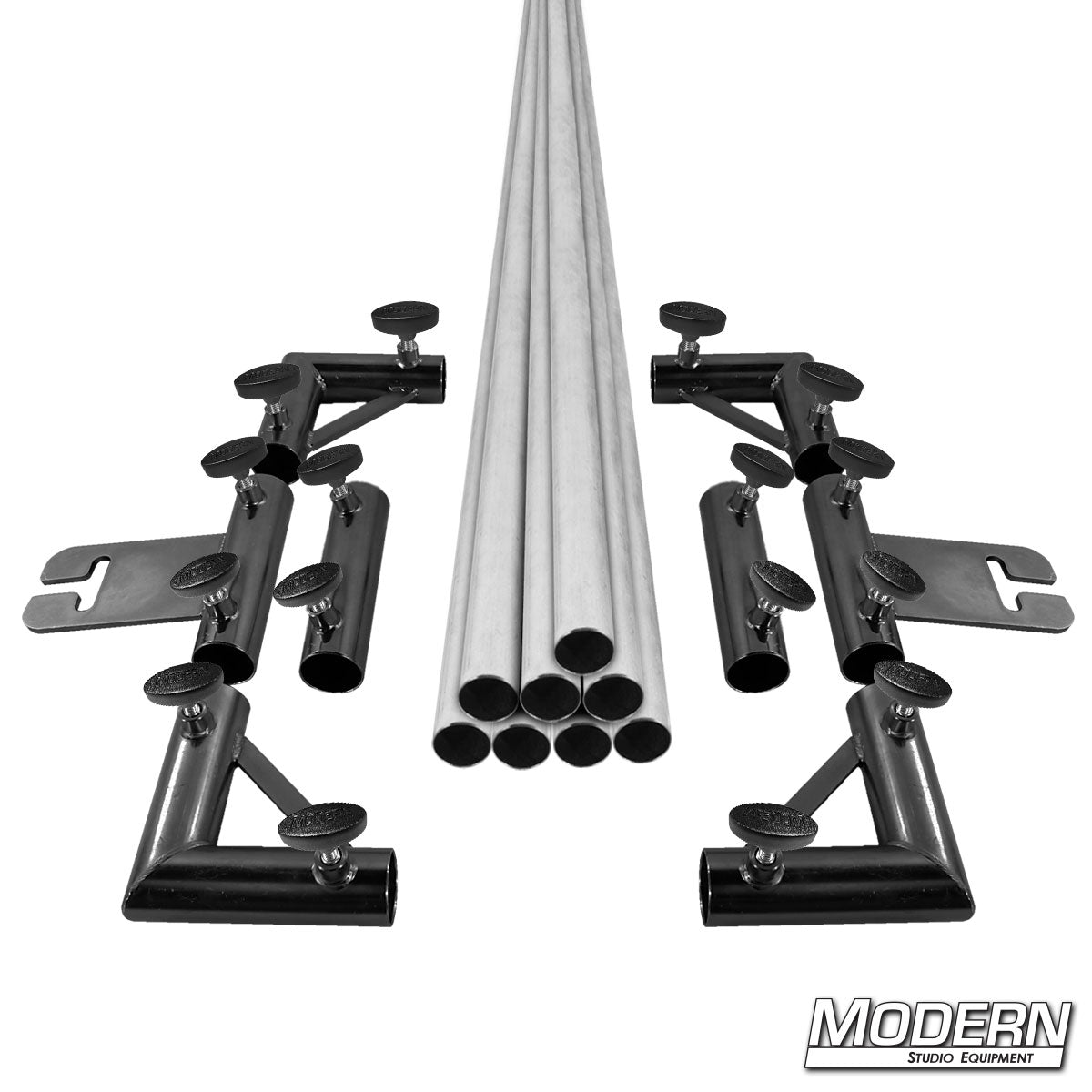 12-Foot x 12-Foot Breakdown Frame for Speed-Rail® with T-Handles – Heavy-Duty Grip Frame for Film Lighting and Rigging | Modern Studio Equipment