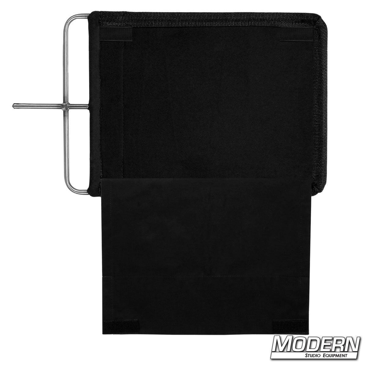 12 x 18 floppy grip flag, expands to 24 x 18, used in professional film rigging and lighting