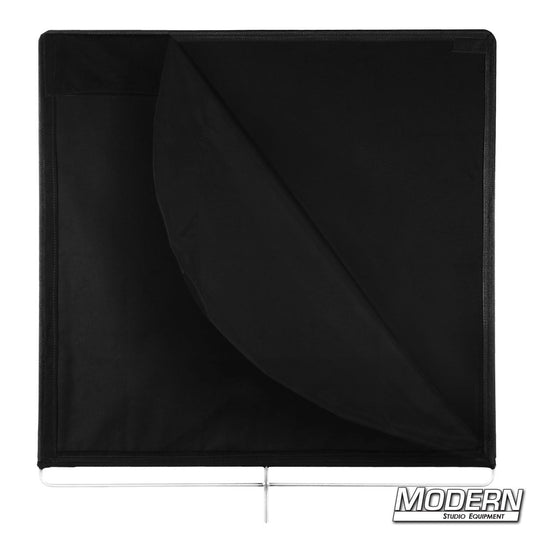 40 x 40 floppy grip flag, expands to 80 x 40, durable grip equipment for film rigging and lighting setups
