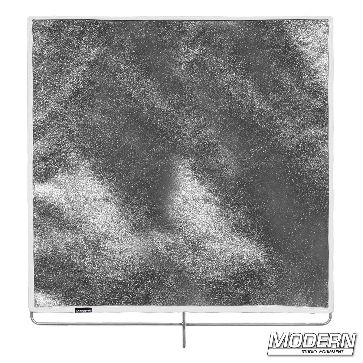 40x40 Silver lame fabric for bright light bounce and reflective effects in professional film, TV, and photography productions.