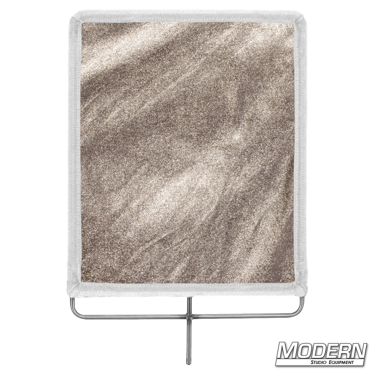 18x24 Gold Lame fabric for high-reflective light bounce, ideal for film, TV, and photo shoots requiring warm lighting effects.