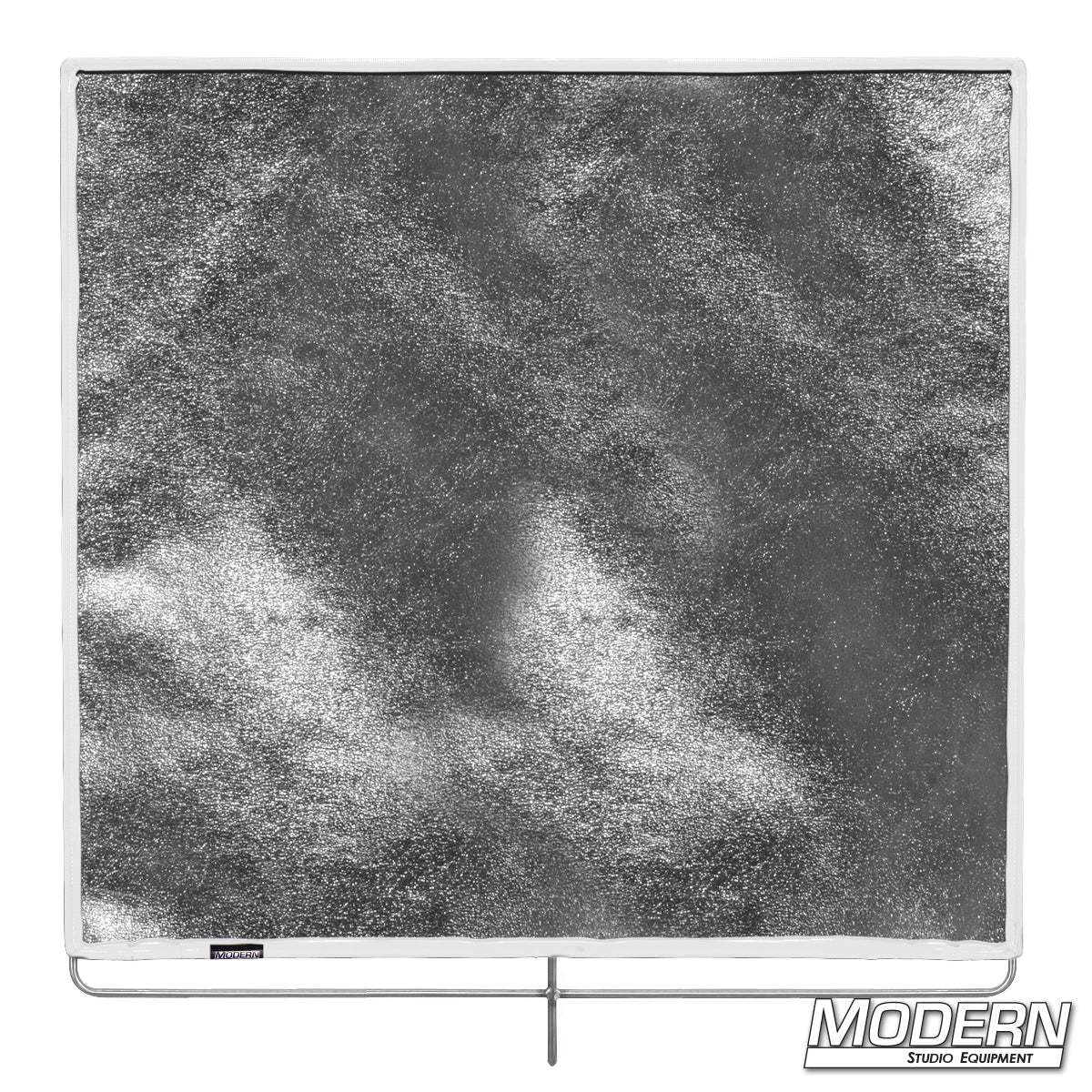 36x36 Silver lame fabric for bright light bounce and reflective effects in professional film, TV, and photography productions.