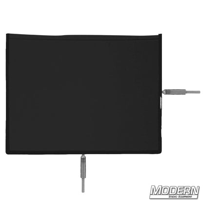 10-Inch x 12-Inch Flex Scrims – Professional Light Control for Film, TV, and Photography | Modern Studio Equipment. BLACK ARTIFICIAL SILK