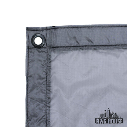 1/4 Grid Silent 15% Grey by LA Rag House