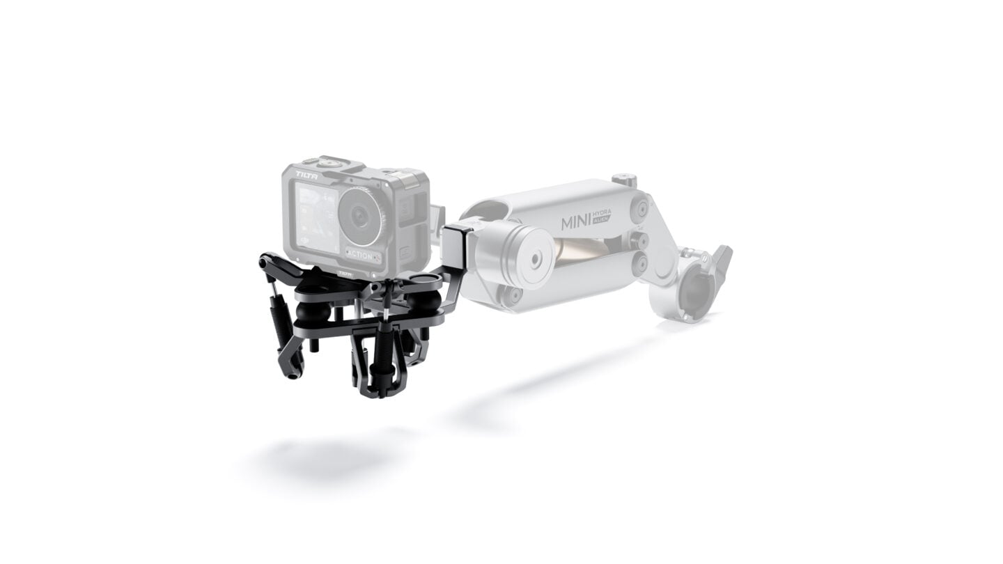 Shock Absorbing Head for Hydra Alien Mini (Universal) - Titanium Gray