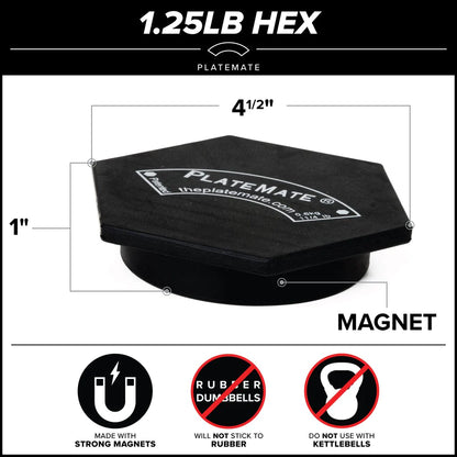 Hex Magnetic Add-On Weights (Pair)