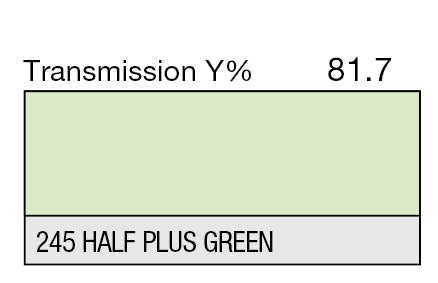 Lee Filters 245 1/2 Plus Green - 48" x 25' Roll