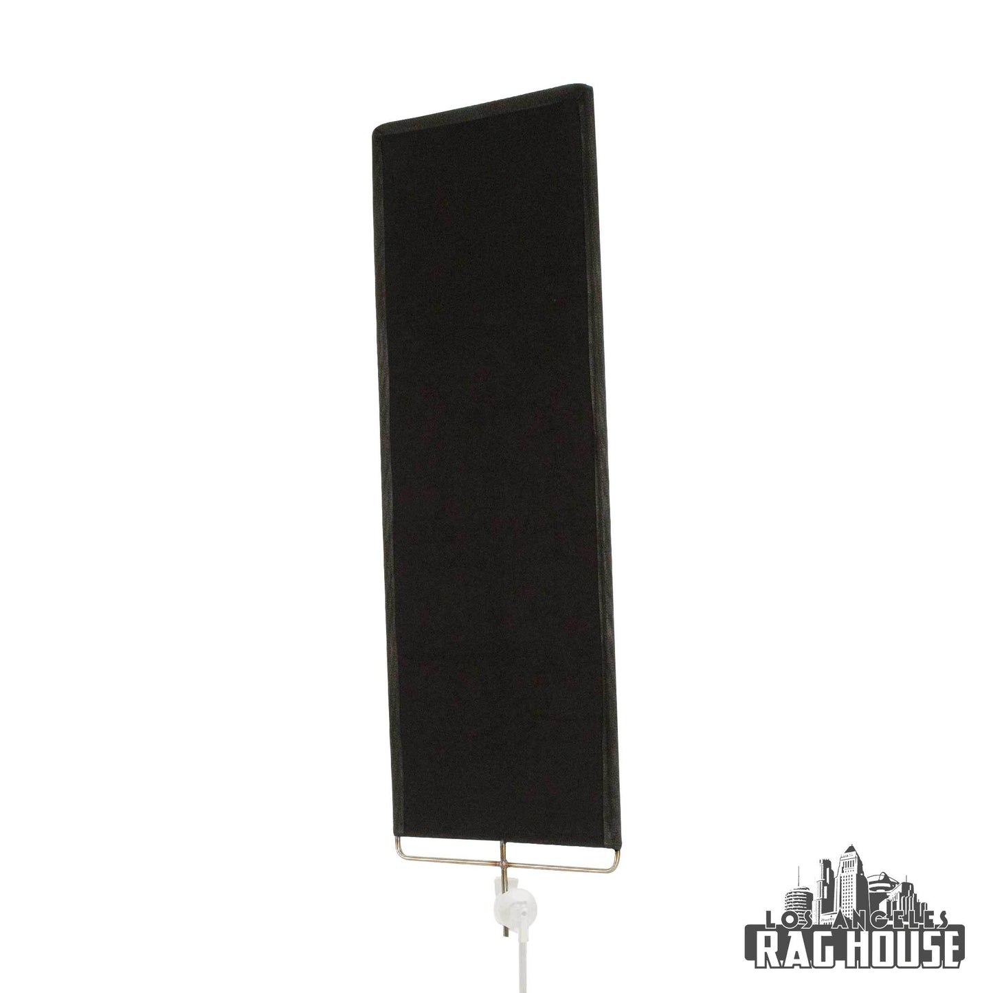 24"x60" Solid Black Flag Cutter by LA Rag House - solid black cutter flag