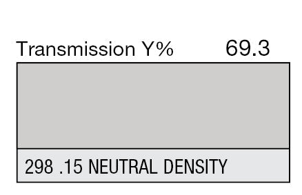 Lee Filters 298 0.15 ND Neutral Density - 48" x 25' Roll