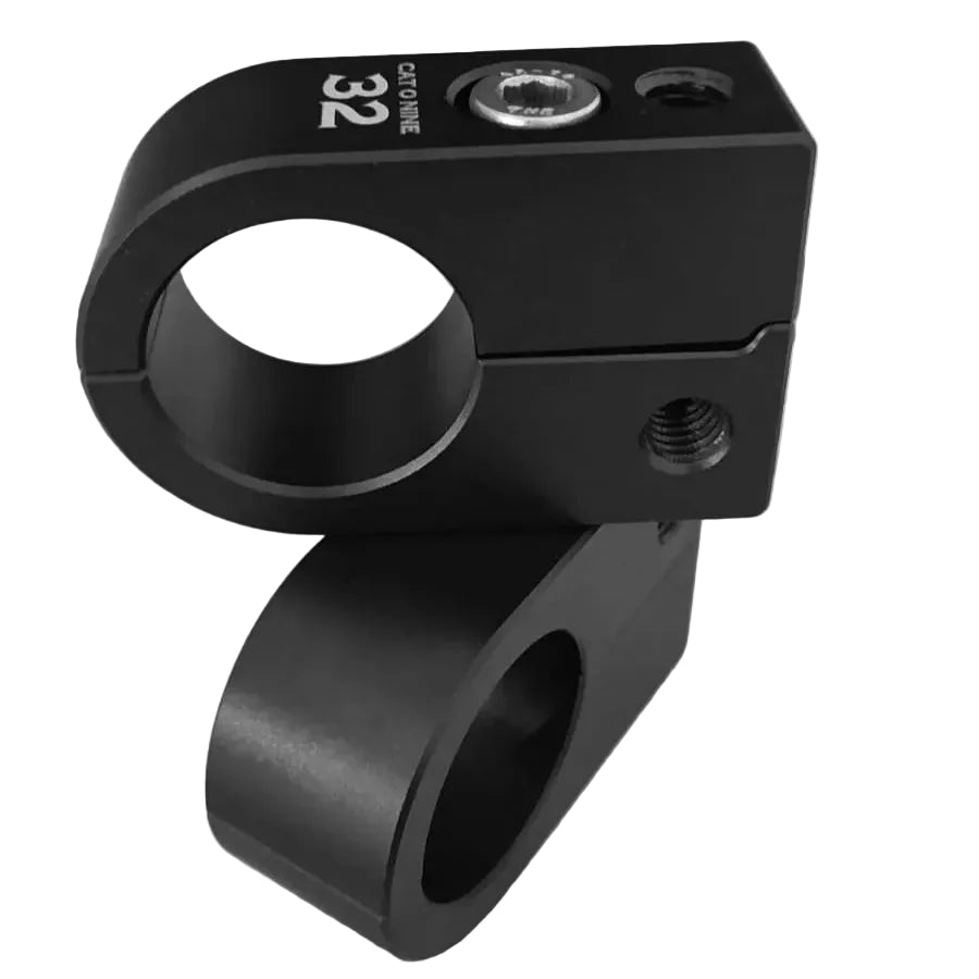 Black swivel clamp