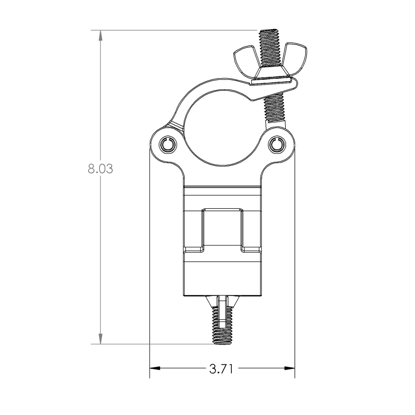 Aluminum Grid Clamps