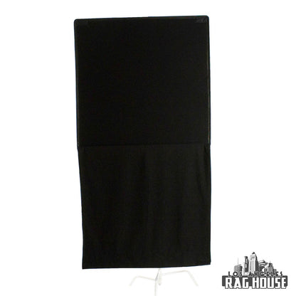 48"x48" Solid Black Floppy by LA Rag House - fabric detail
