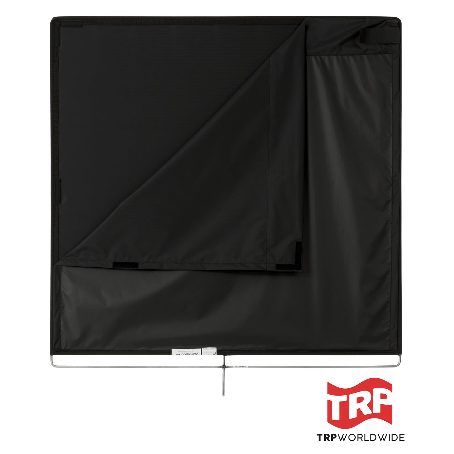 48" X 48" Black/Black ULTRABOUNCE® Floppy w/ Pocket - Opens to 48” X 96”