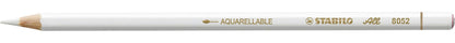 Stabilo Pencil for Almost All Surfaces, 3.3 mm, White, Pack of 12