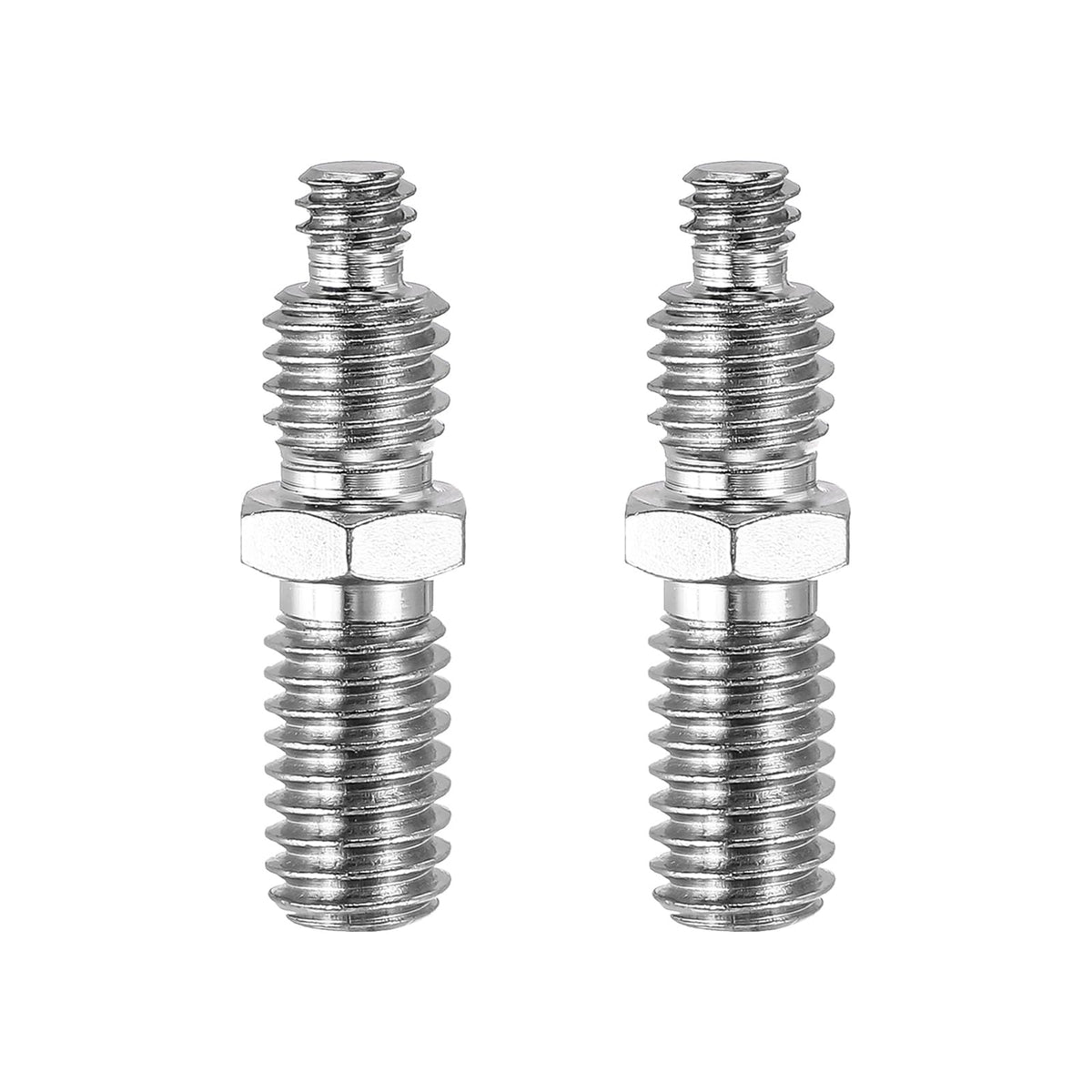 Screws Adapter 1/4" to 3/8" Male Thread, 2Pcs