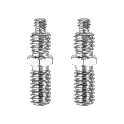 Screws Adapter 1/4" to 3/8" Male Thread, 2Pcs