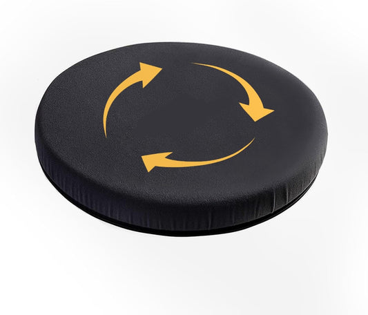 360° Rotating Seat Cushion with memory foam (13.5x13.5x1.75 inches)