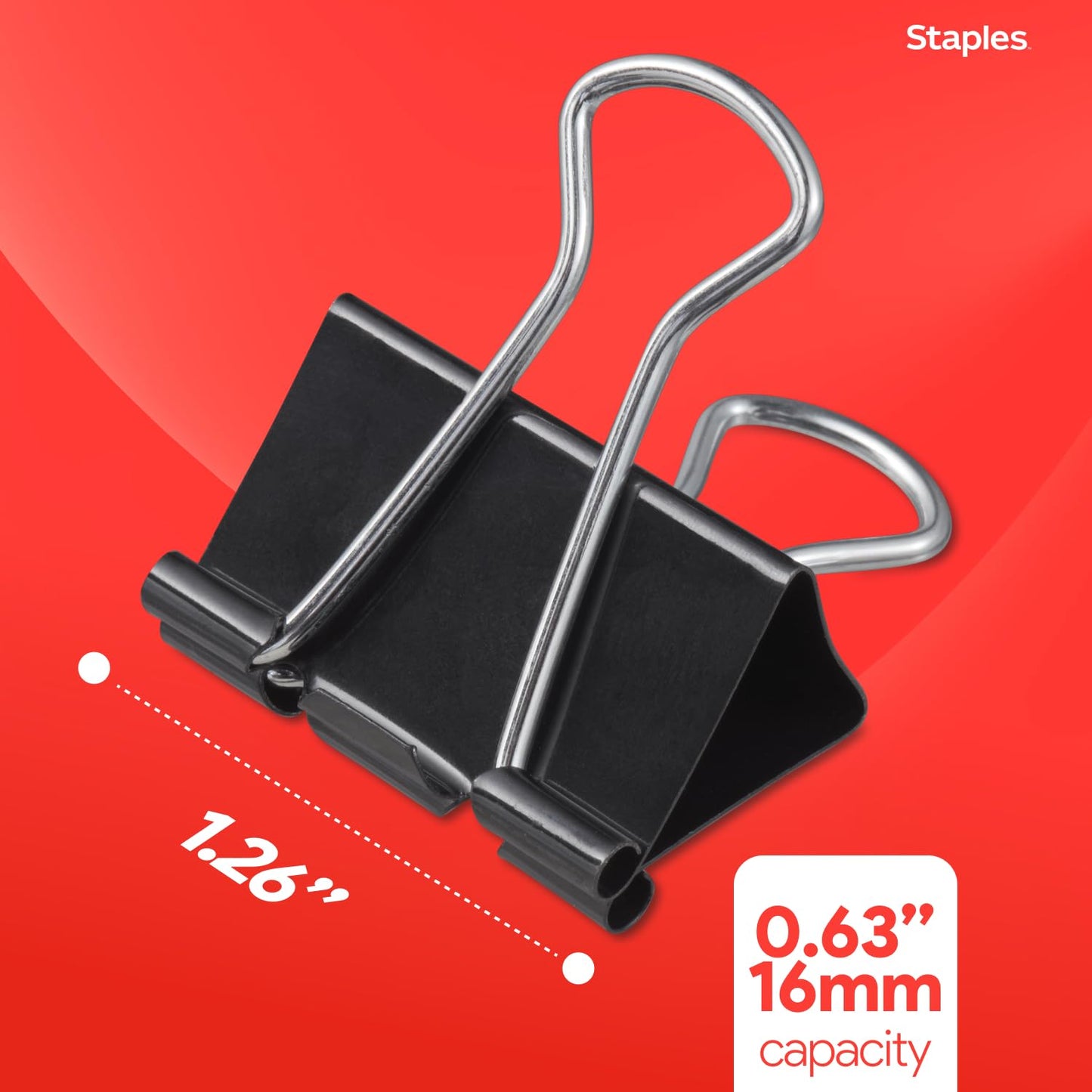 144 Medium Binder Clips