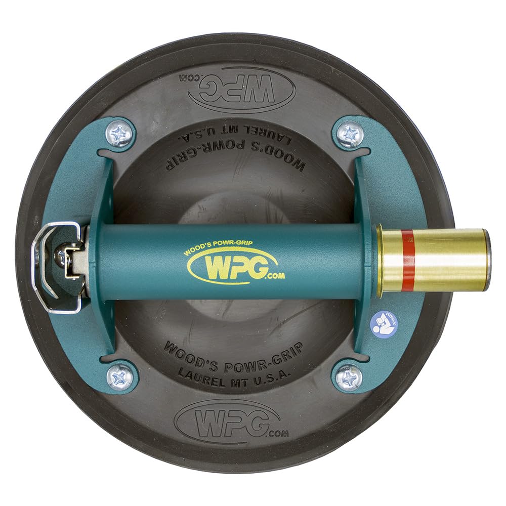 Wood's Powr-Grip 8" Suction Cup with Metal Handle and Carrying Case