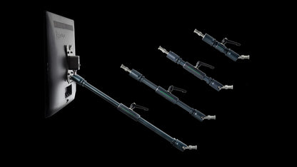 9.Solutions Double Joint Arm Short (360mm), Both Ends Ball Joints, Max Load: 30.8lbs, 9.VD5089S