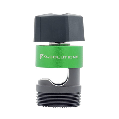 9.Solutions Quick Mount Receiver to 3/8”Gag, Unique Side Open Hook, Magnetic Quick Mount, 9.XL1012