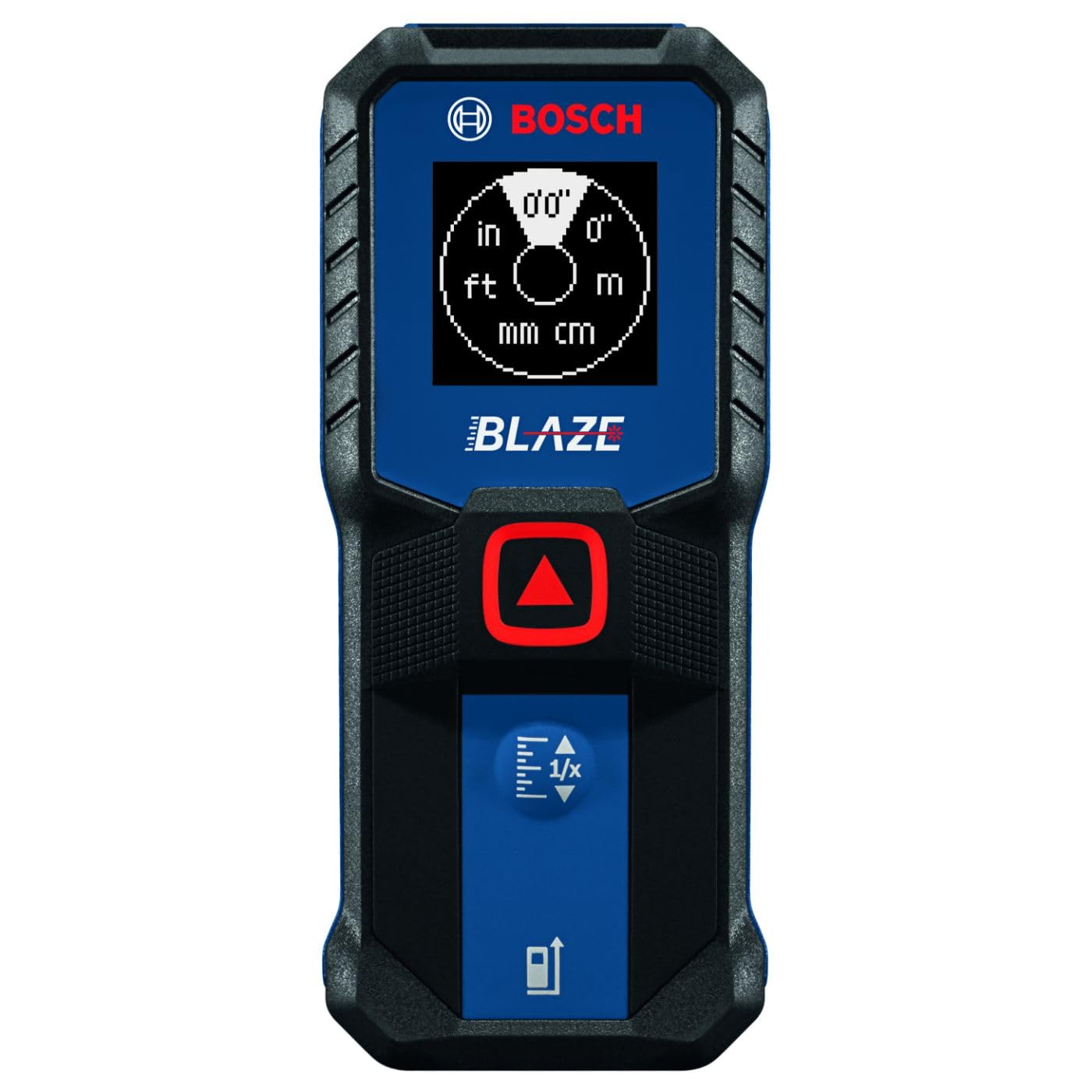 BOSCH 100 Ft Blaze Laser Distance Measure, Includes 2 AA Batteries