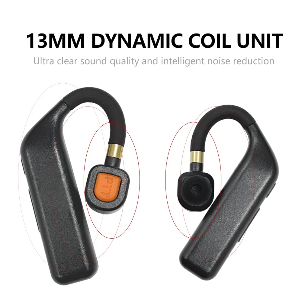 Walkie Talkie Bluetooth Headset
