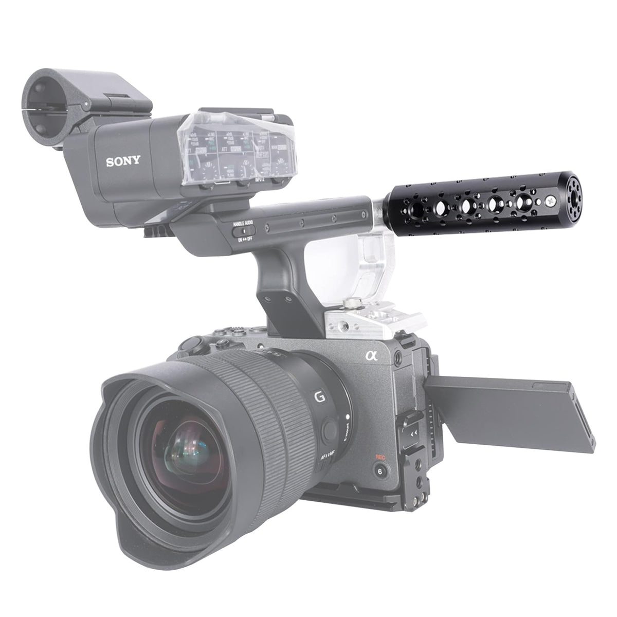 NICEYRIG Cheese Mounting Plate Camera Accessory Extension Handle Grip - 600