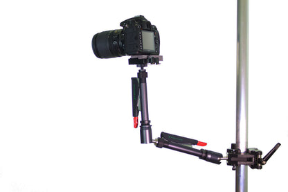 9.Solutions Double El-Bo Arm, Incredibly Strong Articulating Arms, Easy Positioning of Mounted Equipment, Max Load: 13.2lbs, 9.VD5095