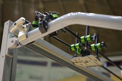 9.Solutions Savior Clamp With Stud, Articulated Jaws, 3.5In Long, 5/8" Baby Pin, Max Load: 66lbs, 9.XS1005A, fit firmly onto any oddly shaped object