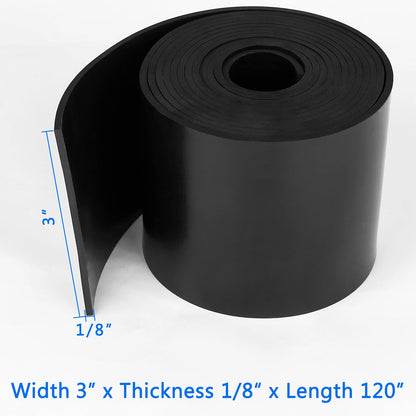 3" Rubber Pipe Wrap x 120" Long - Grip Support Store