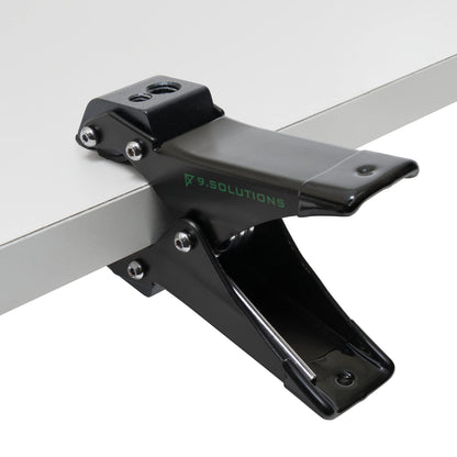 9.Solutions Savior Spring Clamp Mini, Fast-Mounting, Strong, Torsion Spring Clamp, 9.VB5100, fit firmly onto any oddly shaped object, mount multiple pieces of equipment on one clamp