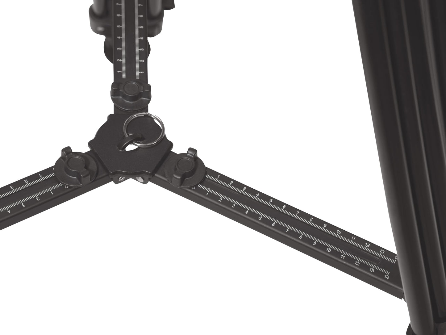 9.Solutions Deluxe Heavy-Duty Tripod for C-Pan Arm, 9.TR1, with Carry Bag (Black),Built-in Standard 75mm triopd Bowl Convertable to 3/8″ Screw Adaptor Plate