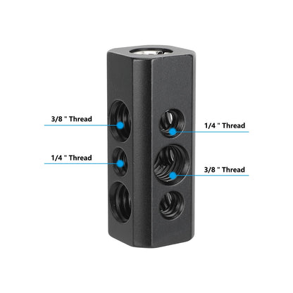 CAMVATE Accessory Mount Adapter with 1/4"-20 & 3/8"-16 Threads - 3633