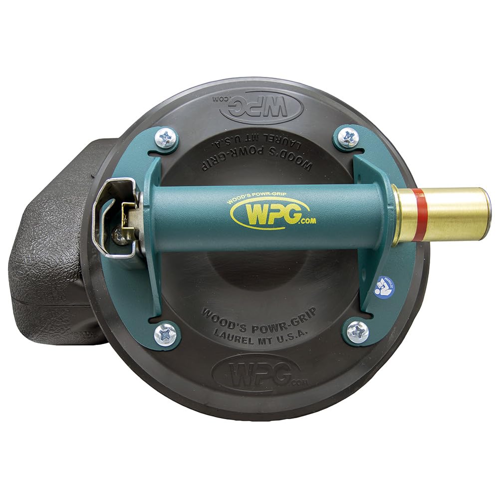 Wood's Powr-Grip 8" Suction Cup with Metal Handle and Carrying Case