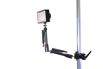 9.Solutions Double El-Bo Arm, Incredibly Strong Articulating Arms, Easy Positioning of Mounted Equipment, Max Load: 13.2lbs, 9.VD5095